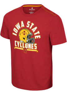 Colosseum Iowa State Cyclones Cardinal No Problemo Football Short Sleeve T Shirt