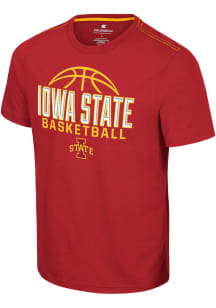 Colosseum Iowa State Cyclones Cardinal No Problemo Basketball Short Sleeve T Shirt