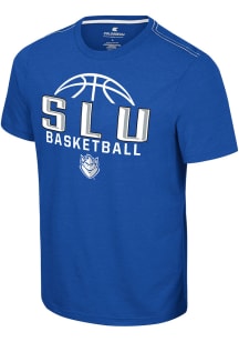 Colosseum Saint Louis Billikens Blue No Problemo Basketball Short Sleeve T Shirt