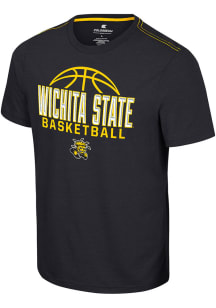Colosseum Wichita State Shockers Black No Problemo Basketball Short Sleeve T Shirt