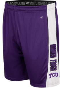 Colosseum TCU Horned Frogs Youth Purple Sanest Shorts