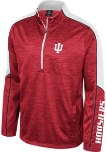 Youth Indiana Hoosiers Cardinal Colosseum Kyle Long Sleeve Quarter Zip