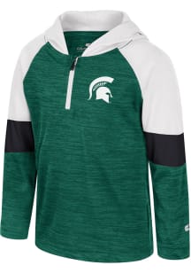Toddler Michigan State Spartans Green Colosseum Creative Control Long Sleeve 1/4 Zip