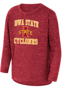 Colosseum Iowa State Cyclones Toddler Cardinal SMU-Knobby Long Sleeve T-Shirt