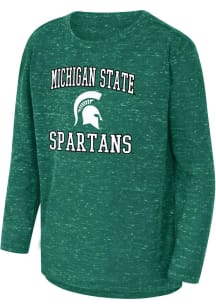 Colosseum Michigan State Spartans Toddler Green SMU-Knobby Long Sleeve T-Shirt