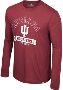 Mens Indiana Hoosiers Crimson Colosseum Happiest Tee
