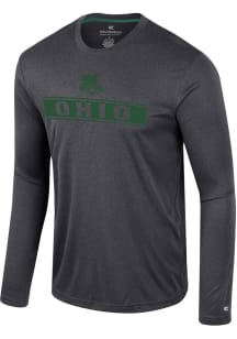 Colosseum Ohio Bobcats Black Gradey Long Sleeve T-Shirt