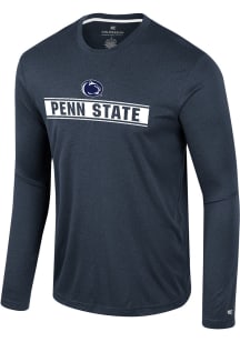 Colosseum Penn State Nittany Lions Navy Blue Gradey Long Sleeve T-Shirt