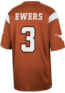 Quinn Ewers  Colosseum Texas Longhorns Burnt Orange Replica Football Jersey