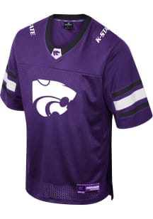 Colosseum K-State Wildcats Youth Purple Field Time Football Jersey