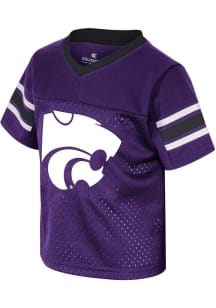 Colosseum K-State Wildcats Toddler Purple Field Time Design Football Jersey