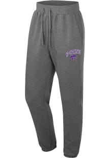 Colosseum K-State Wildcats Mens Charcoal Hurts Sweatpants