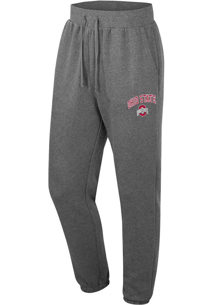 Ohio State Buckeyes Mens Colosseum CHARCOAL Hurts Sweatpants