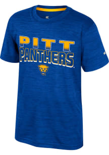 Colosseum Pitt Panthers Youth Blue Creative Control Short Sleeve T-Shirt