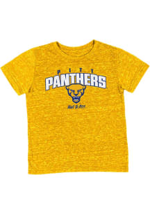 Colosseum Pitt Panthers Toddler Gold SMU- CARRY OVER Short Sleeve T-Shirt
