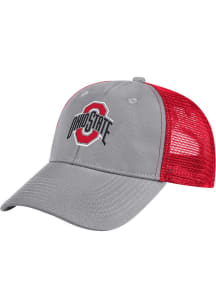 Colosseum Red Ohio State Buckeyes Trucker Adjustable Hat