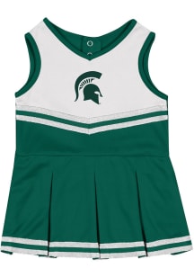 Baby Michigan State Spartans Green Colosseum Time for Recess Cheer Set