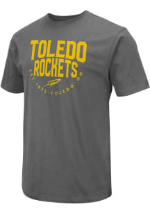 Colosseum Toledo Rockets Charcoal Est Date Short Sleeve T Shirt