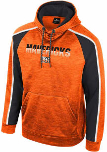 Colosseum Kansas City Mavericks Mens Orange Brint Hood