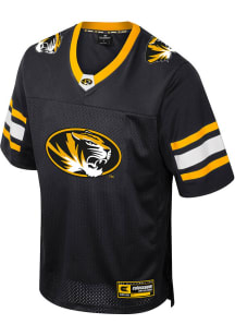 Colosseum Missouri Tigers Youth Black Field Time Football Jersey
