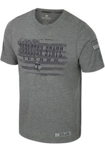 Colosseum Tarleton State Texans Grey OHT Booyah Short Sleeve T Shirt