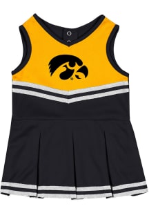 Baby Iowa Hawkeyes Black Colosseum Time for Recess Cheer Set