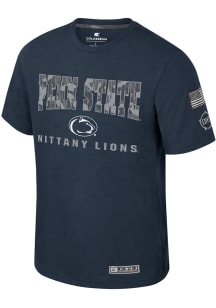 Penn State Nittany Lions Navy Blue Colosseum OHT Oorah Short Sleeve T Shirt