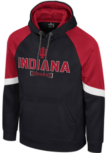 Mens Indiana Hoosiers Cardinal Colosseum Prewitt Long Sleeve Hoodie