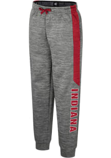 Colosseum Indiana Hoosiers Youth Grey Rylos Track Pants