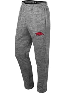 Colosseum Arkansas Razorbacks Mens Grey Bosa Pants