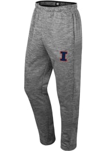 Mens Illinois Fighting Illini Grey Colosseum Bosa Pants