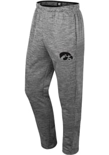 Mens Iowa Hawkeyes Grey Colosseum Bosa Pants