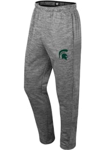 Mens Michigan State Spartans Grey Colosseum Bosa Pants