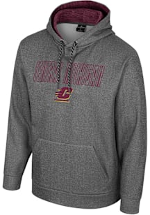 Colosseum Central Michigan Chippewas Mens Charcoal McCarthy Hood