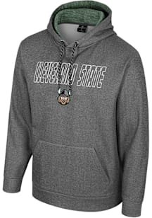 Colosseum Cleveland State Vikings Mens Charcoal McCarthy Hood