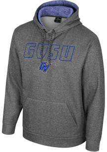 Colosseum Grand Valley State Lakers Mens Charcoal McCarthy Hood