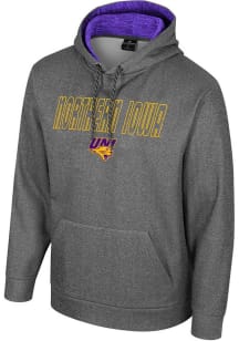 Colosseum Northern Iowa Panthers Mens Charcoal McCarthy Hood