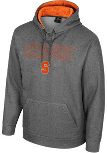 Colosseum Syracuse Orange Mens Charcoal McCarthy Hood