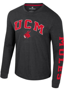 Colosseum Central Missouri Mules Black Reese Long Sleeve T Shirt