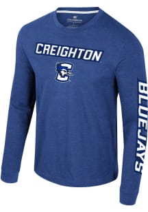 Colosseum Creighton Bluejays Blue Reese Long Sleeve T Shirt