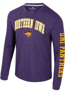 Colosseum Northern Iowa Panthers Purple Reese Long Sleeve T Shirt