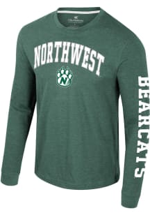 Colosseum Northwest Missouri State Bearcats Green Reese Long Sleeve T Shirt