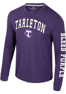 Colosseum Tarleton State Texans Purple Reese Long Sleeve T Shirt