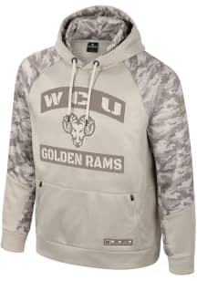 Colosseum West Chester Golden Rams Mens Tan OHT Mojave Hood