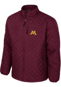 Mens Minnesota Golden Gophers Maroon Colosseum Back on Top Puffer Medium Weight Jacket