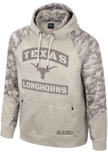 Colosseum Texas Longhorns Mens Tan OHT Mojave Hood