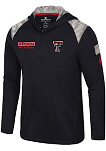 Colosseum Texas Tech Red Raiders Mens Black OHT MOS Hood