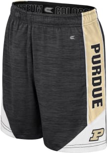 Youth Purdue Boilermakers Black Colosseum Rylos Shorts