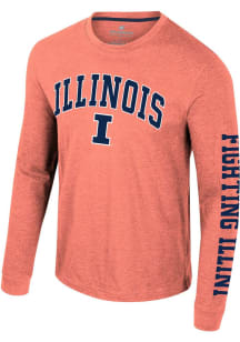 Mens Illinois Fighting Illini Orange Colosseum Reese Tee