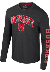 Mens Nebraska Cornhuskers Black Colosseum Reese Tee